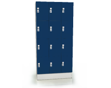 Premium lockers with twelve lockable boxes ALFORT AD 1920 x 900 x 520